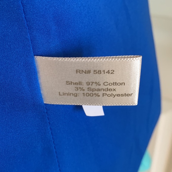 *HOST PICK* Boston Proper Blazer Blue Snake Pattern blazer jacket coat - Picture 11 of 14